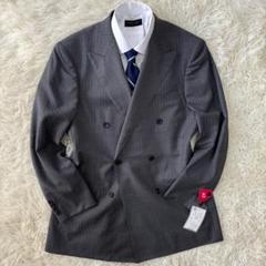10万【新品】J PRESS Loro Piana ダブルジャケット ストライプ
