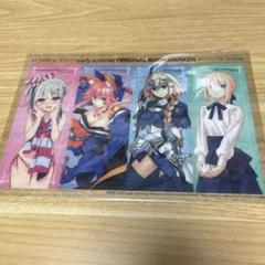 Fate しおり ブックマーカー セイバー ジャンヌ 玉藻 イリヤ コンプエース