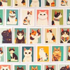 確認用！約50年前の猫切手セット5枚と1枚シート 2025年最新】猫切手の人気アイテム - メルカリ