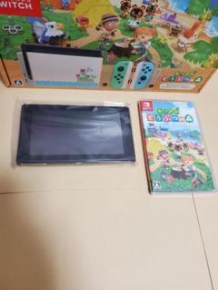 Switch 本体(画面)のみ+あつまれどうぶつの森ダウンロード版