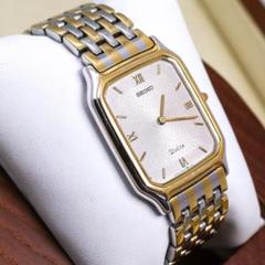 稼働 新品電池 SEIKO セイコー DOLCE クォーツ 腕時計 ゴールド