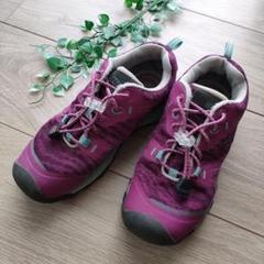 KEEN キッズシューズ パープル　20㌢