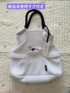 【EDITA.】メッシュホワイトトートバッグ EDITA. トートバッグ 洗濯機で洗える Washable parents soft