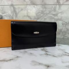 Longchamp ロンシャン 長財布 ブラック 黒 バンブー シルバー 銀のサムネイル