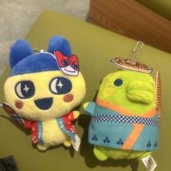 たまごっちボールチェーン付きぬいぐるみ　もぐもぐおまつりわっしょい　2体セット