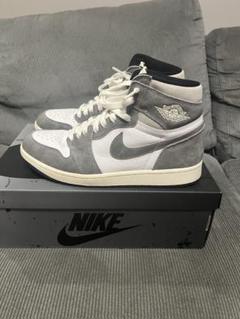 Nike Air Jordan 1 Black and Smoke Grey