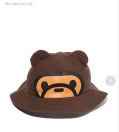 激レア❗️アベイシングエイプ BAPE ベビーマイロ キャップ 茶色
