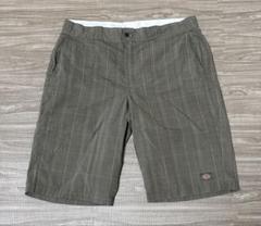Dickies チェック柄 ショートパンツ グレーのサムネイル
