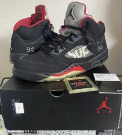 【値段交渉歓迎】Supreme×NIKE AIR JORDAN 5 RETRO