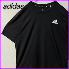 【adidas】アディダス Tシャツ ワンポイントロゴ ビッグサイズ