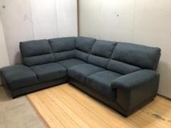 超美品 ニトリ 布張りカウチソファー ウォール3KD 240x200 88161