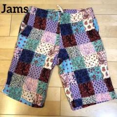 Jams パッチワーク柄　サーフパンツ　Sサイズ