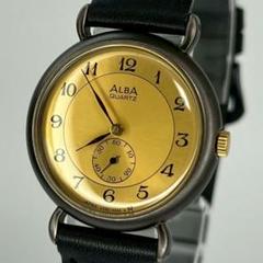 未使用品 SEIKO セイコー アルバ 90s スモセコ 全数字 OH済