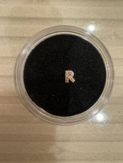 PICOLLET ピアス　パーツ　K10 Diamond イニシャルR