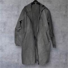 美品！ Burberry グレー コート フード付き　今がチャンスこの価格！！