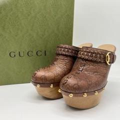 GUCCI本皮サボサンダル希少美品 GUCCIのフリマアイテム一覧