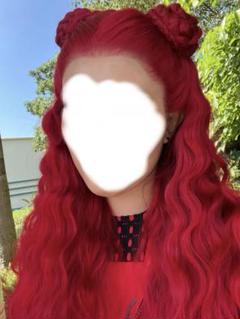 美品 ディセンダント4 レッド ウィッグ