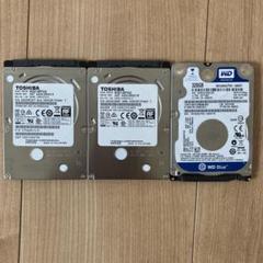 TOSHIBA・WD 320GB HDD セット