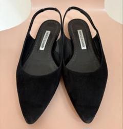未使用/箱・袋付　マノロブラニク　レザーミュールJADA 37.5/24.5cm MANOLO BLAHNIK JADA ミュール ヘビ革 - メルカリ