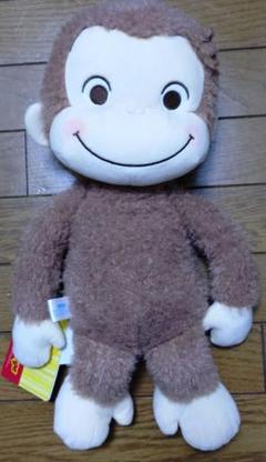 おさるのジョージ 赤いほっぺ L ぬいぐるみ