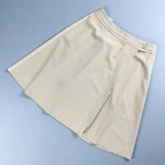 美品 FOXEY NEW YORK ラップフレアスカート ベージュ サイズ40