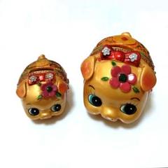 金色の豚　貯金箱　2個セット