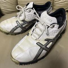 【値下】asicsアシックス ゴルフシューズ メンズ PO16Y 27㎝