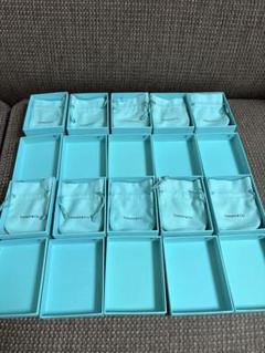 現行品　美品ティファニー空箱　50個セット 美品】ティファニー 空箱20個セット