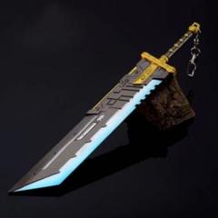 バスターソード白 FF7 コラボ Apex ミニチュア キーホルダー アクセサリ