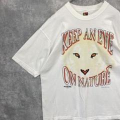 Tシャツ アニマル ライオン ネイチャー