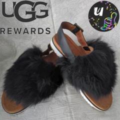 ◎UGG もこもこ厚底サンダル【ほぼ未使用】
