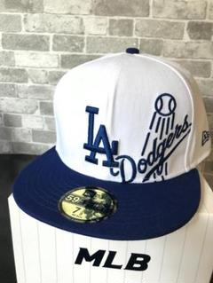 MLB大谷翔平LAドジャースショップ別注BIGフォントNewEraキャップ