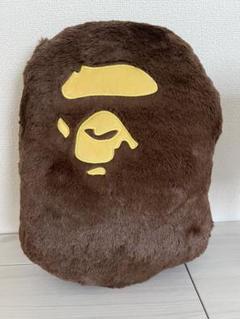 エイプ　ヘッドクッション　レア　非売品　A APE 希少 A BATHING APE ア ベイシング エイプ レザー クッション