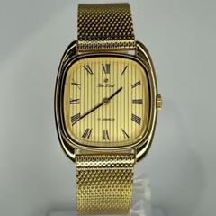 未使用品 80s 希少 SUNLOAD 手巻 17石 純正メッシュブレス