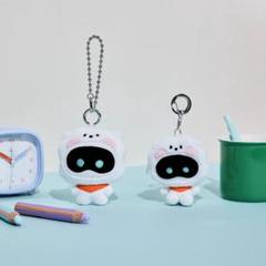 BTS Wootteoウットくん× RJ キーリング BTS Wootteoウットくん× RJ コラボキーリング 完売品 ステッカー