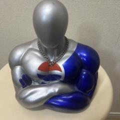 【希少】ペプシマン 貯金箱 シルバー/ブルー＆シルバー2個セット 2025年最新】貯金箱 ペプシマンの人気アイテム - メルカリ