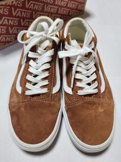 VANS　Old Skool　Leather Brown