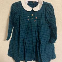 familiar ファミリア チェック ワンピース ブラウス 90 セットアップ ...