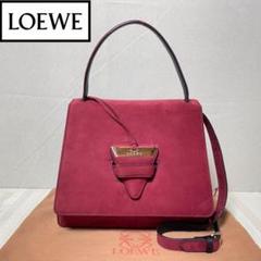 LOEWE 財布 ヴィンテージ 赤系 高級 レザー シンプル レザー（本革） レッド（赤）系 LOEWE(ロエベ) 財布・小物