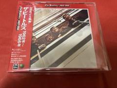ビートルズ　帯付き　オリジナル赤ベストCD