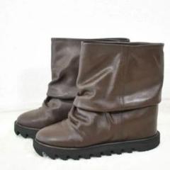 【値下げ】ZUCCA エルクレザーブーツ zucca エルク ブーツ