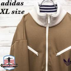 《希少》アディダスオリジナルス☆トラックジャケット XL 襟ニット J1016
