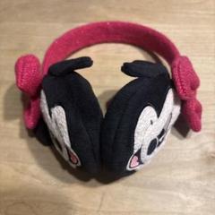 【レア】ディズニーリゾート限定　ミニー　イヤーマフ　ヒョウ柄　ピンク　イヤマフ ディズニー イヤーマフ 耳あて ミニー ヒョウ柄｜Yahoo!フリマ