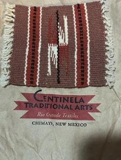 未使用　CENTINELA センチネラ　ミニラグ 5×5 コースター　オルテガ⑤