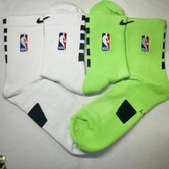 ★新品★ナイキNIKE NBA（26～28cm）スポーツバスケソックス靴下2足