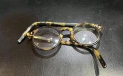 1900's 日本軍 昭和大正 紐 丸眼鏡 セルロイド アンティーク GIG LAMPS 1920s-1930s FRAME FRANCE ALL-COVERED BLACK
