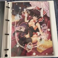 東方project 霊夢　バニー　美少女　クリアファイル　VZ9 東方project 霊夢 バニー 美少女 クリアファイル VZ9 - メルカリ