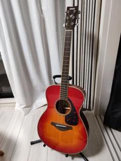 Yamaha アコースティックギター レッドグラデーション 美品