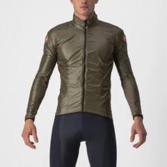 Castelli ウィンドブレーカー オリーブグリーン Castelli ウィンドブレーカー オリーブグリーン
