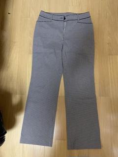 ブラック＆ホワイト Black & Whiteチェック柄パンツ3